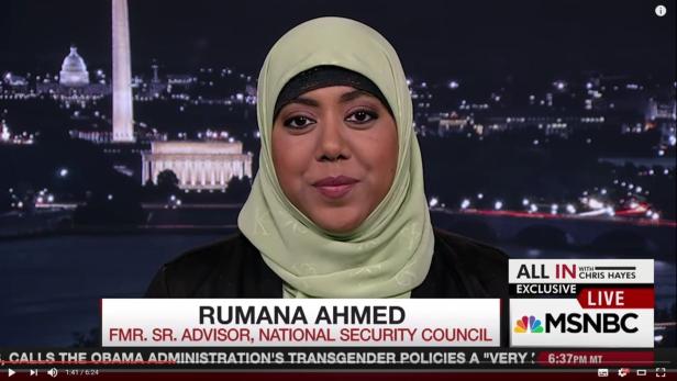 Muslima, die im Weißen Haus tätig war, packt gegen Donald Trump aus