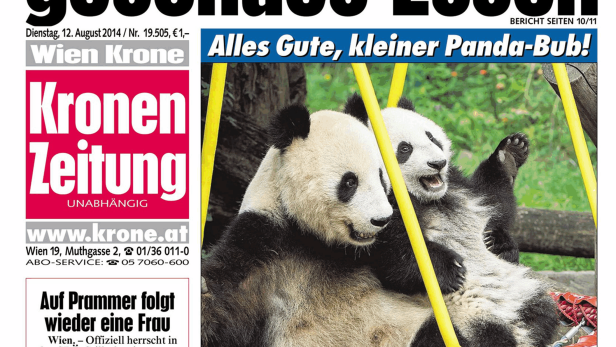 Schlagzeile vom 12.08.2014„Krone“-Sieg für gesundes Essen Kronen Zeitung Gesamt