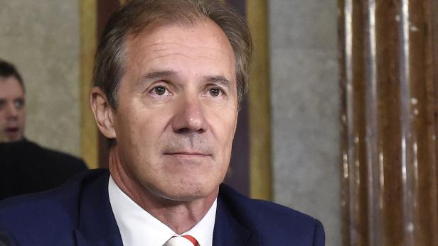 HYPO-U-AUSSCHUSS: MARTINZ Josef Martinz bei einer Sitzung des Hypo-Untersuchungsausschusses im Parlament