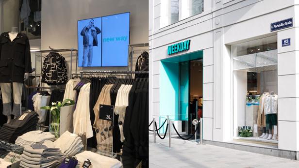 Erster "Weekday"-Store hat in Wien eröffnet