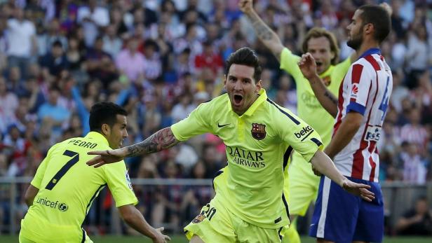 Lionel Messi (wer sonst) erzilete das 1:0