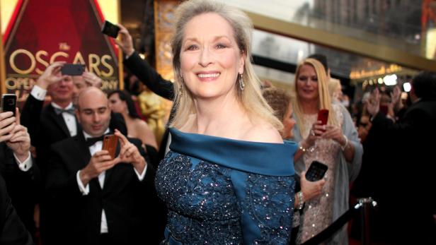 Meryl Streep hat es auf Lagerfeld abgesehen