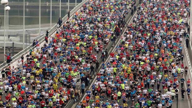 Am Sonntag werden 42.000 Läufer erwartet.