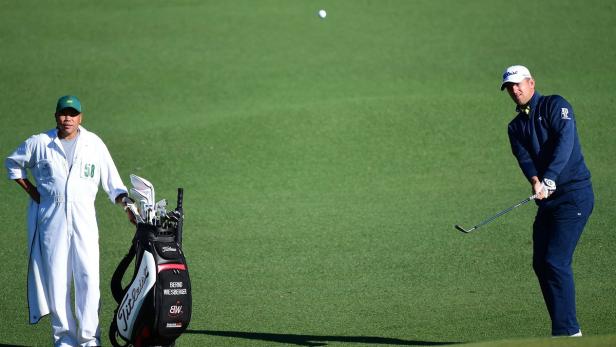 SPO-GLF-MAJ-UMG-THE-MASTERS---ROUND-ONE Bernd Wiesberger schwächelte erst im Finish.