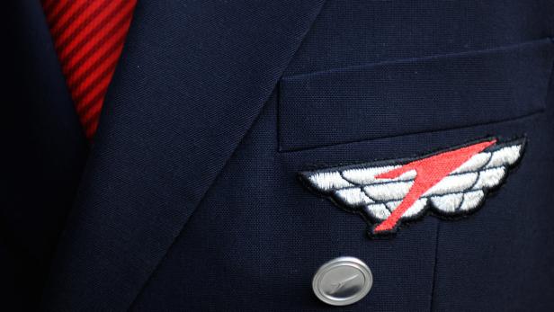 Die Uniform eines AUA-Piloten.