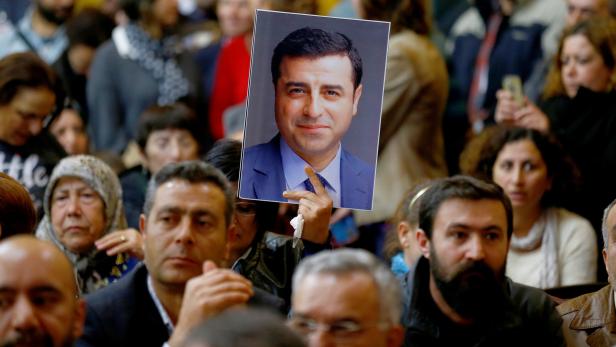 Der Chef der Kurdenpartei HDP, Selahattin Demirtas, ist im Gefängnis