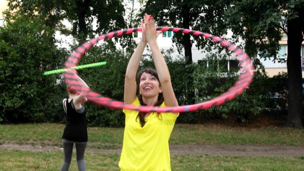 Mein Workout: Hula-Hoop