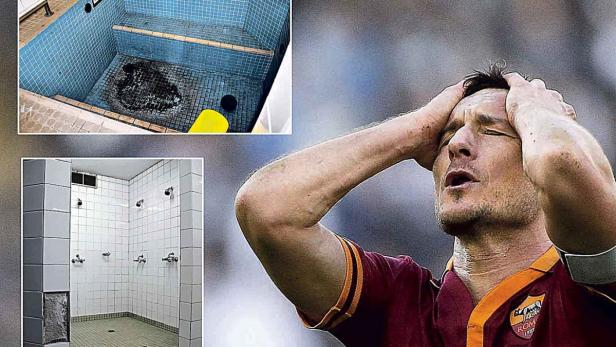 Ehrengast. Francesco Totti kommt am Freitag nach Hernals auf den Sportclub-Platz.