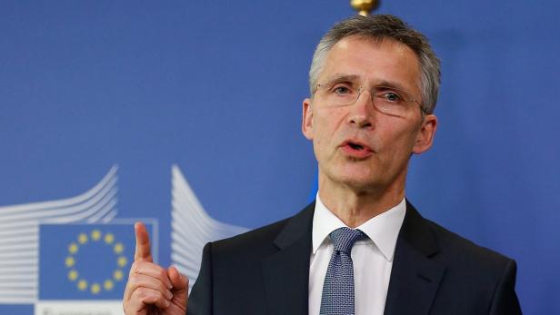 NATO Secretary General Jens Stoltenberg in Brussel Das erklärte NATO-Generalsektretär Stoltenberg am Freitag in Brüssel.