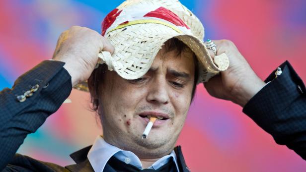 Pete Doherty hat&#039;s nicht nach St. Pölten gepackt.