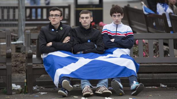 Die Liebe der Schotten gilt Schottland - aber ein bisschen auch der EU