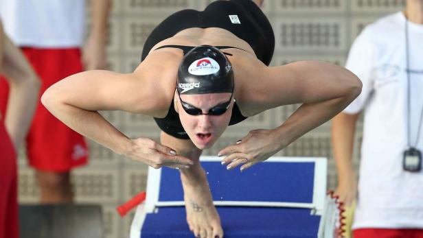 Schwimmen, oesterreichische Kurzbahnstaatsmeisters Lisa Zaiser konnte in Graz überzeugen.