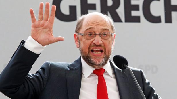 Der SPD-Kanzlerkandidat Martin Schulz
