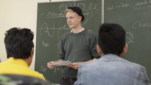 Menschenrecht auf Bildung: Psychologiestudent Marius Menholz arbeitet dafür