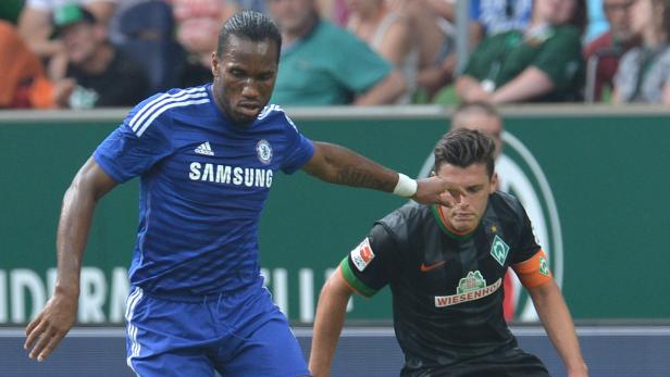 Didier Drogba ist wieder im Chelsea-Dress zu sehen.