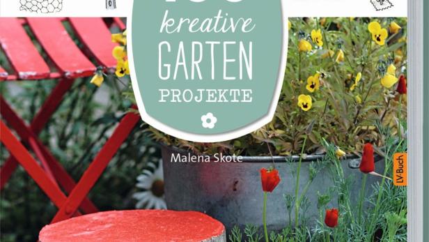 Malena Skote zeigt in „100 kreative Garten-Projekte“ wie man Vogelhäuschen, Rankhilfen, Anzuchtkästen und Hochbeete selbst herstellt. LV-Buch, € 20,50