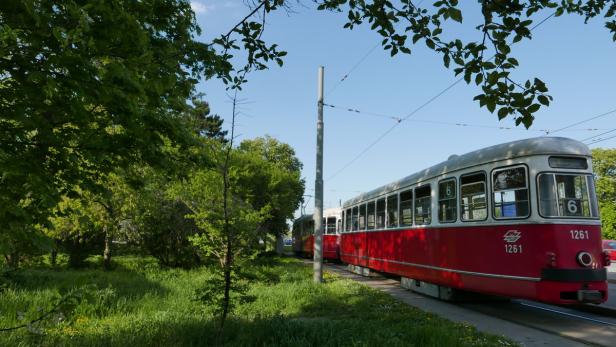 Ausflug ans Ende: Der 6er erreicht nach Durchquerung etlicher Häuserschluchten eine Oase