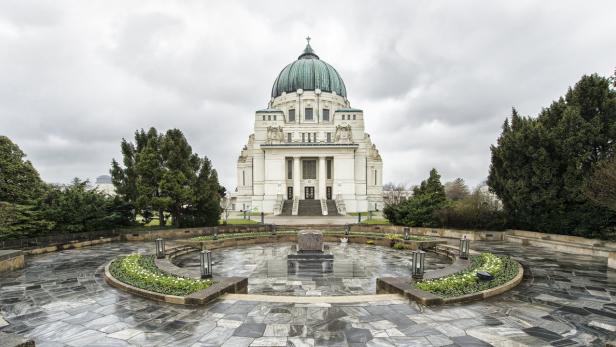 Die Präsidentengruft - eine Erinnerungsstätte der Republik am Wiener Zentralfriedhof.