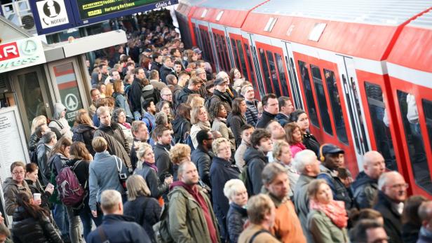Der Streik hatte die Nerven der Bahnfahrer strapaziert