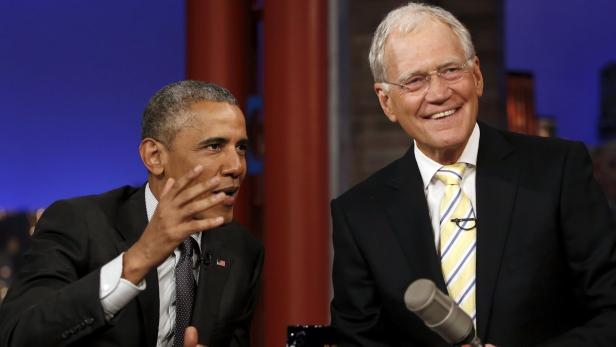 David Letterman bestritt letzte Sendung