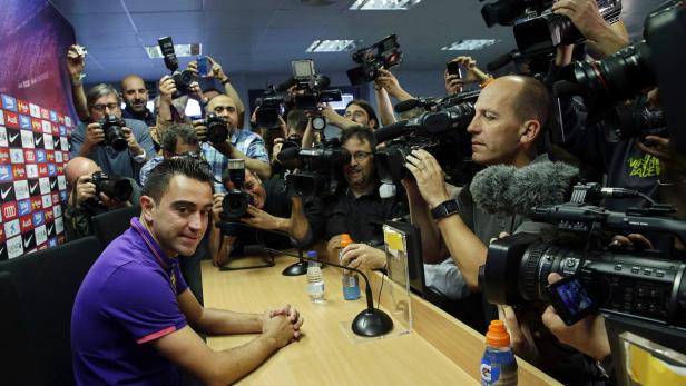 Nach 24 Jahren bei Barcelona gab Xavi nun seinen Abschied bekannt.