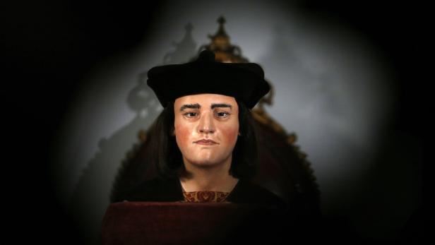 So könnte König Richard III. ausgesehen haben, Wissenschafter erarbeiteten diese 3-D-Gesichtsrekonstruktion.