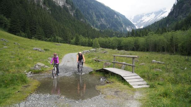 Biken in Mallnitz: Immer dem Erich nach