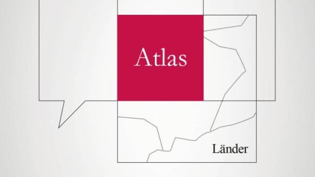 Eine Anzeige für das Magazin „Atlas“ in der „Wiener Zeitung“.