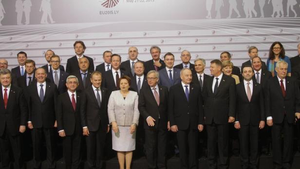 Familienfoto in Riga