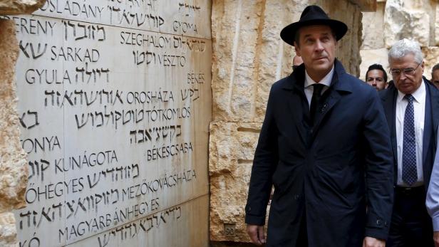 Strache weilte dieser Tage in Israel