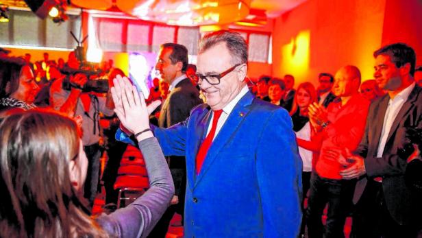 SPÖ-Regionalkonferenz in Klingenbach: Niessl und Kern stimmten Funktionäre auf Wahl ein