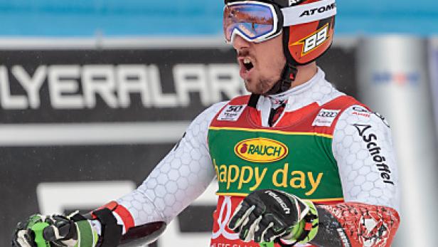 Hirscher im Slalom Halbzeit-3. - Kristoffersen ohne Punkte