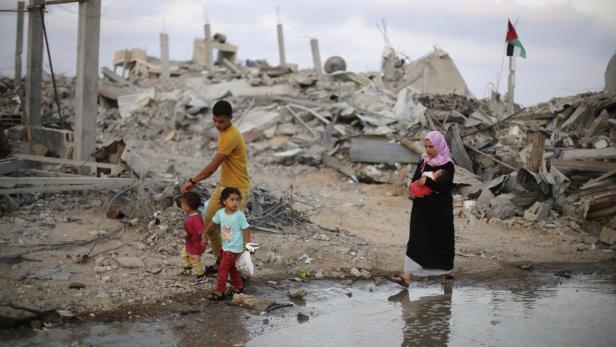 Fast 17.000 Häuser wurden im Gazakrieg zerstört oder schwer beschädigt – Wiederaufbau gibt es erst bei einer dauerhaften Waffenruhe.