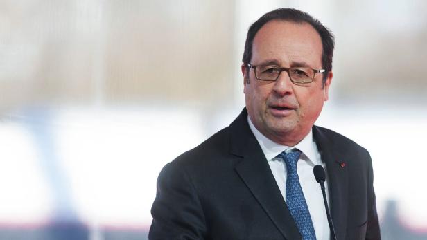 Francois Hollande ist noch bis Mai französischer Präsident.