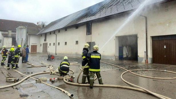 150 Feuerwehrmänner rückten zur Bekämpfung der Flammen aus.