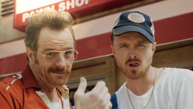 "Breaking Bad"-Stars Bryan Cranston und Aaron Paul wieder vereint