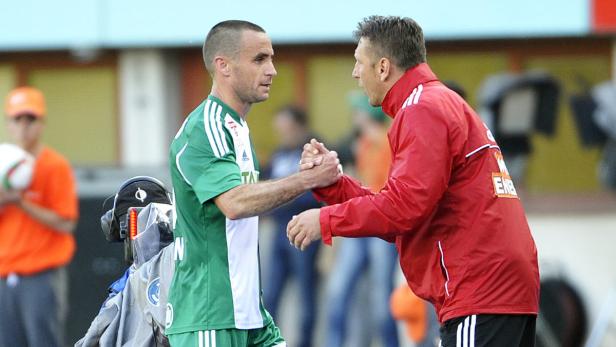 Steffen Hofmann und Trainer Zoran Barisic können mit Platz zwei sehr gut leben.