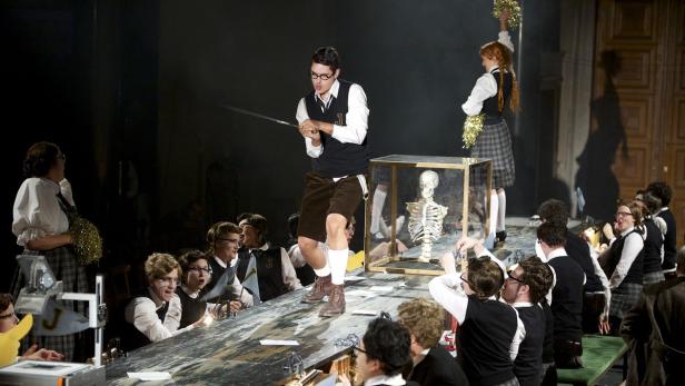 Betörende Bilder aus Harry Potters Zauberschule Hogwarts: Händels „Jephtha“ in der famosen Inszenierung von Lydia Steier