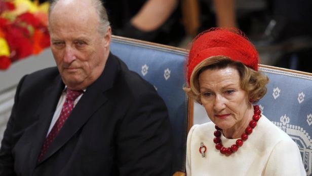 Norwegisches Königspaar hat zu viel gefeiert
