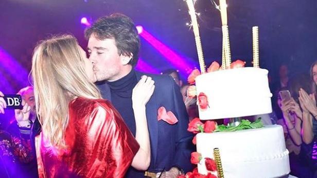 Star-Aufgebot bei der Party von Supermodel