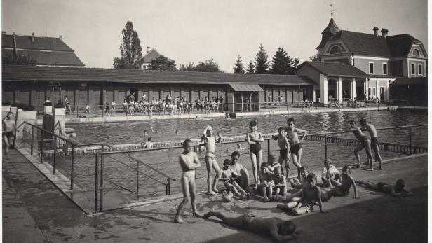 Städtische Schwimmschule, um 1925