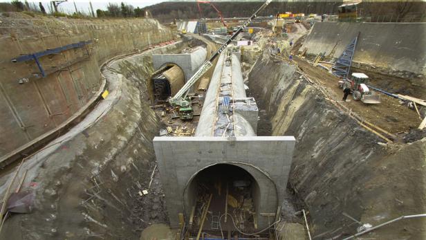 Später Prozess um Unglück auf Baustelle Lainzer Tunnel