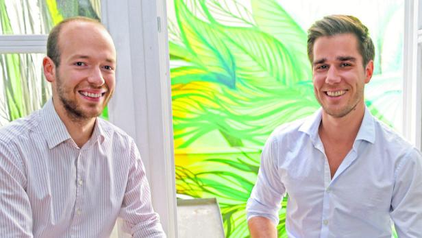 Philipp Wasshuber (24) und Christoph Hantschk (30) wollen mit bgood soziales Handeln und Öko-Bewusstsein steigern