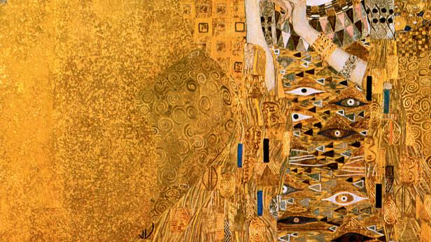 Das Gemälde „Goldene Adele“ von Gustav Klimt auf dem Cover der Zeitschrift Freizeit Kurier.