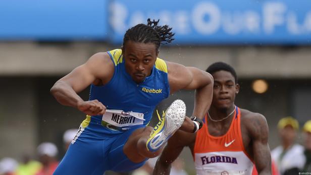 Aries Merritt vor Olympia in Top-Form Jahresweltbestzeiten bei Diamond-League-Meeting
