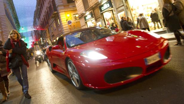Spott für "arme" Ferrari-Fahrer