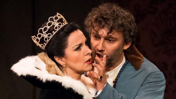 Gheorghiu und Kaufmann: Nicht wirklich ein Traumpaar.