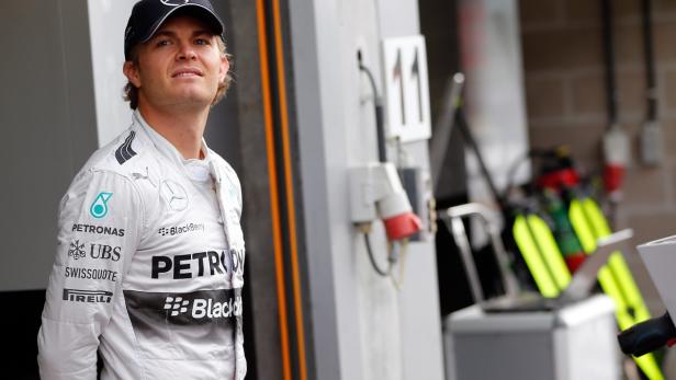 Nico Rosberg blickt in Richtung WM-Titel