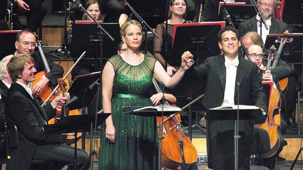 Elina Garanča, nach ihrer Babypause wieder auf der Opernbühne, und Juan Diego Flórez in „La Favorite“