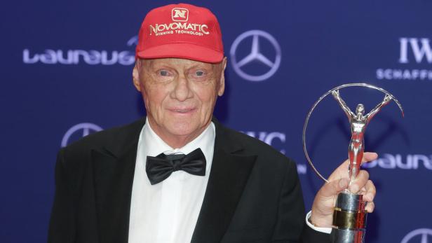 Zu diesem Zeitpunkt hatte Lauda den Preis noch.
